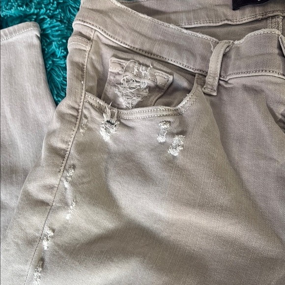 J Brand Women’s Ripped Gray Skinny Jeans - Picture 3 of 6